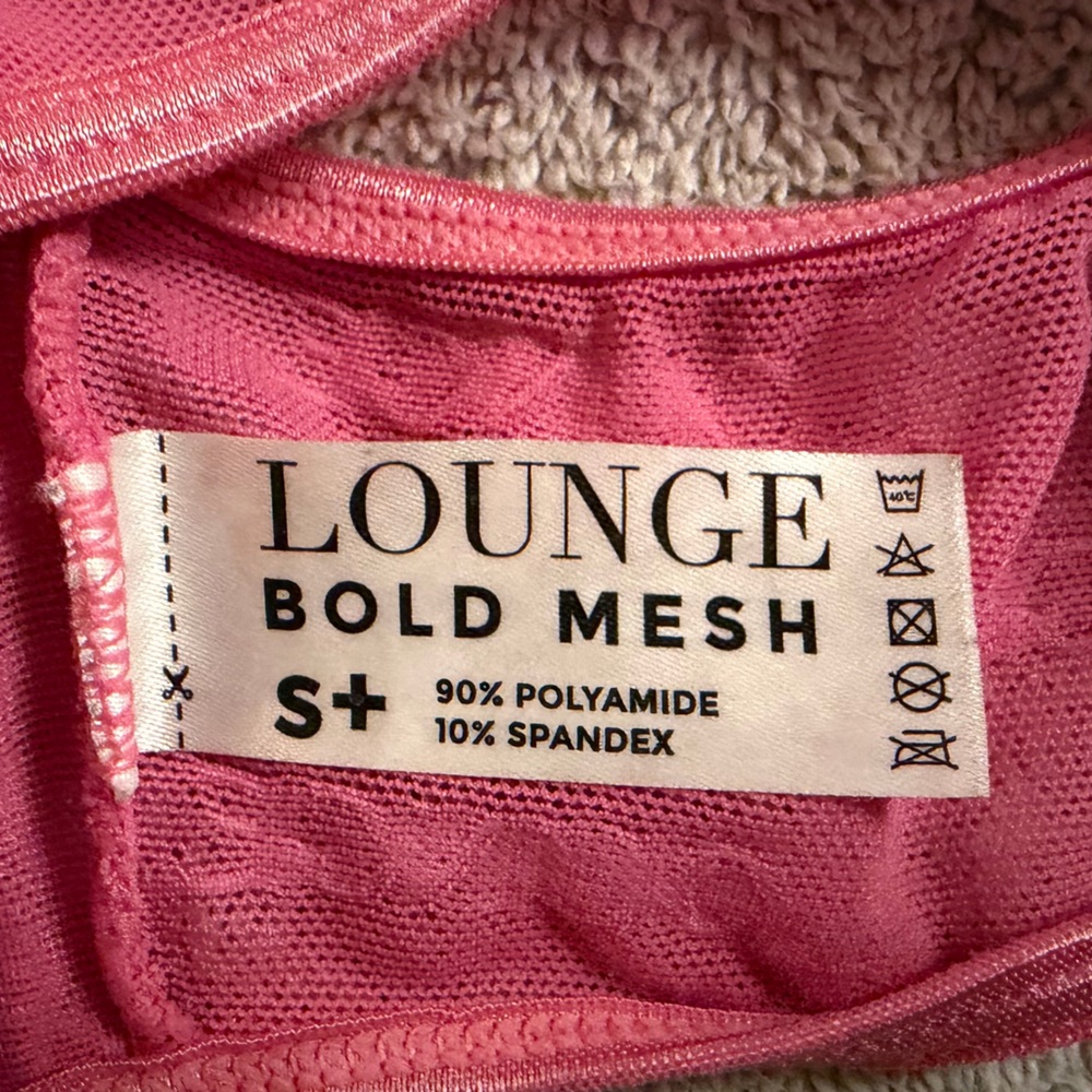 *RARE* Lounge Bold Mesh S+ Bra and XS Panty set - Picture 7 of 9